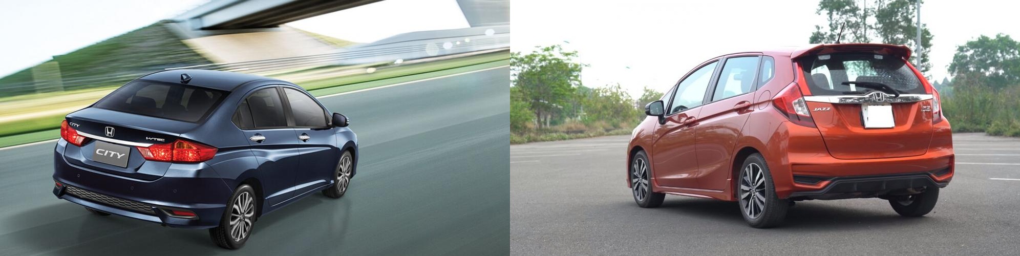 So sánh thiết kế ô tô Honda City 2019 và Honda Jazz 2019