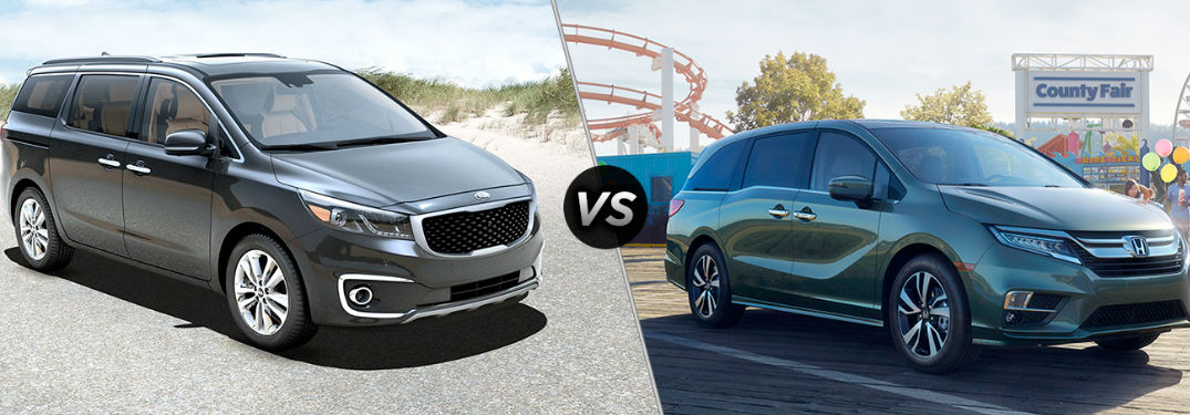 So sánh thiết kế Honda Odyssey và Kia Sedona