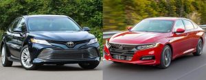 So sánh nhanh giá bán Honda Accord 2020 và Toyota Camry 2020