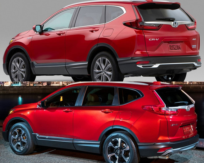 5 sự khác biệt giữa Honda CR-V 2020 bản nâng cấp và phiên bản cũ