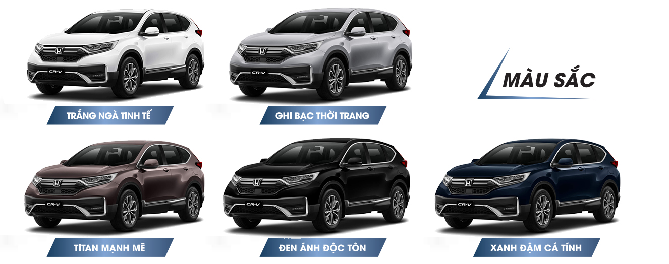 Honda CRV 2022 giá lăn bánh bao nhiêu Ưu đãi mua xe Honda CRV 2022 tháng  012022 thế nào Bảng màu xe Honda CRV 2022