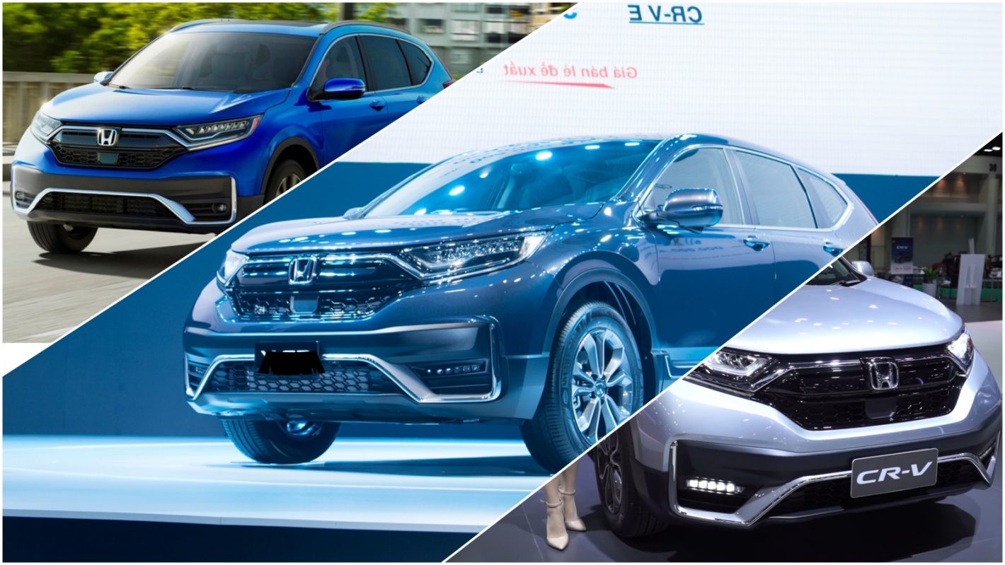 So sánh Honda CR-V 2020 Việt, Thái và Mỹ khác nhau ra sao - Ô Tô Honda Bắc Giang