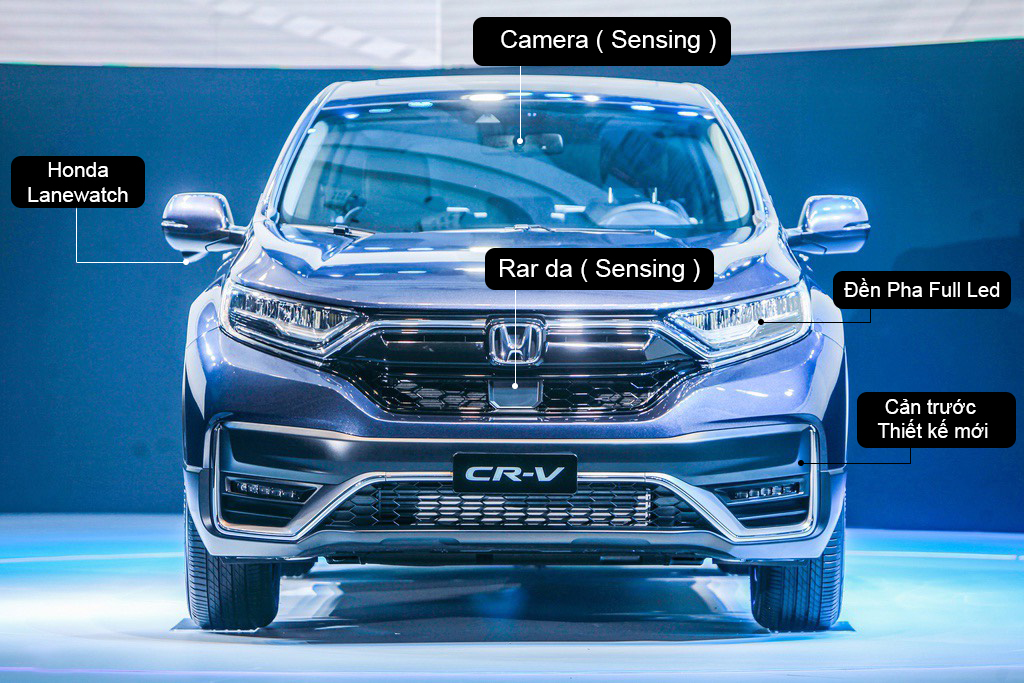 Đầu CRV 2021 thiết kế tinh chỉnh lại Honda ô tô bắc giang