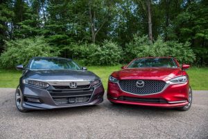 So sánh giá bán Honda Accord 2021 và Mazda6 2021