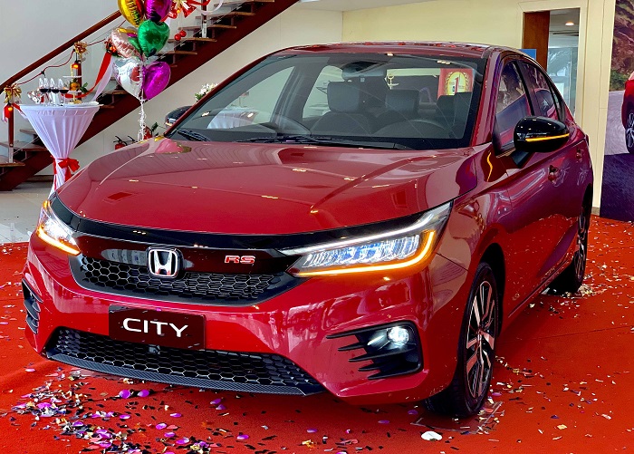 So sánh các phiên bản Honda City 2021