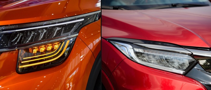 So sánh ngoại thất Honda HR-V 2021 và Kia Seltos 2021 (Phần 1)